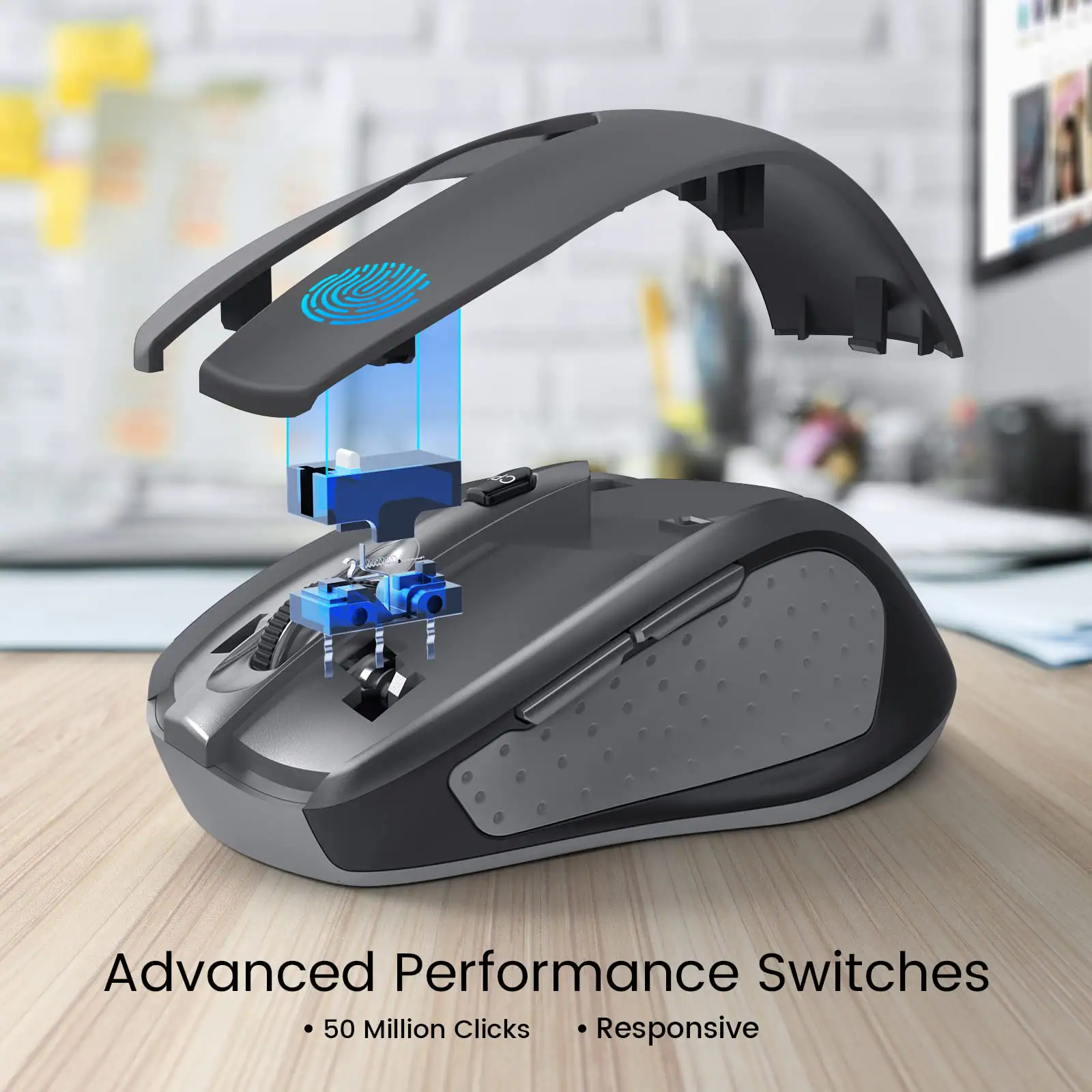 Advanced Performance Switches  
- 50 Million Clicks  
- Responsive