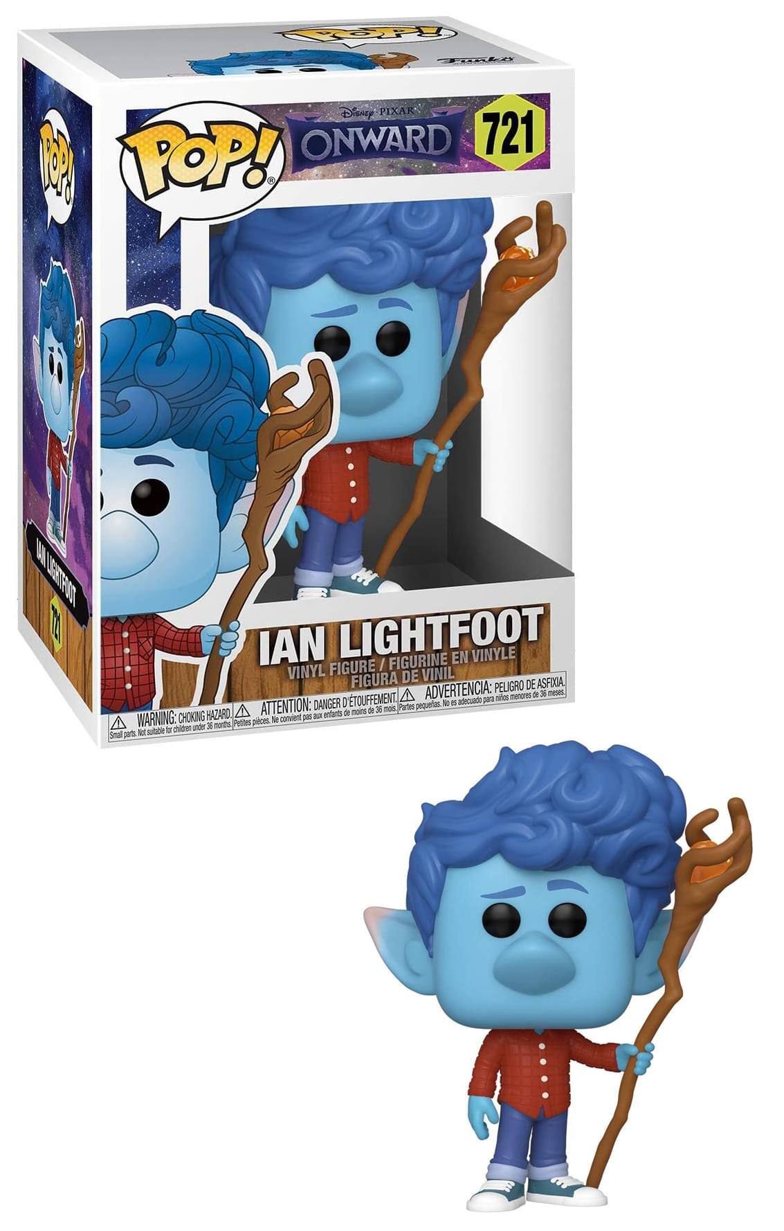 Disney Onward Funko POP Vinyl Figure | Ian Lightfoot - Blue price history on PriceWatchPro