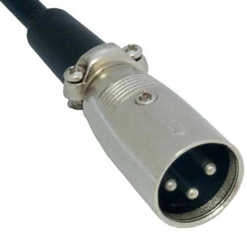 Back. Sanoxy - 3ft XLR Male to XLR Female Extension Microphone Cable – Heavy-Duty, High-Quality Audio, 3-Pin Balanced Connector - Black.