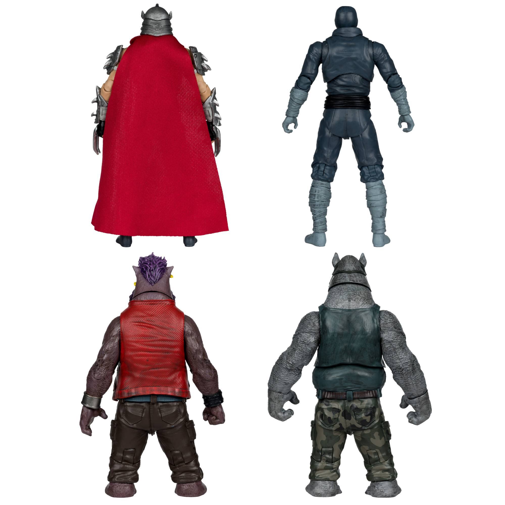 Back. McFarlane Toys - McFarlane Teenage Mutant Ninja Turtles Page Punchers Action Figures 4-Pk Bundle.