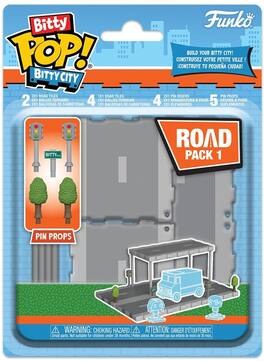 Funko - Bitty City: Expansion - Road Kit - COLLECTIBLES - Multicolor