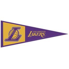 WinCraft - Los Angeles Lakers 13" x 32" Wool Primary Logo Pennant - Multicolor