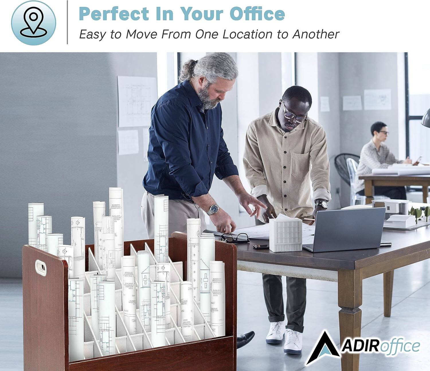 Perfect In Your Office
Easy to Move From One Location to Another
ADIRoffice
