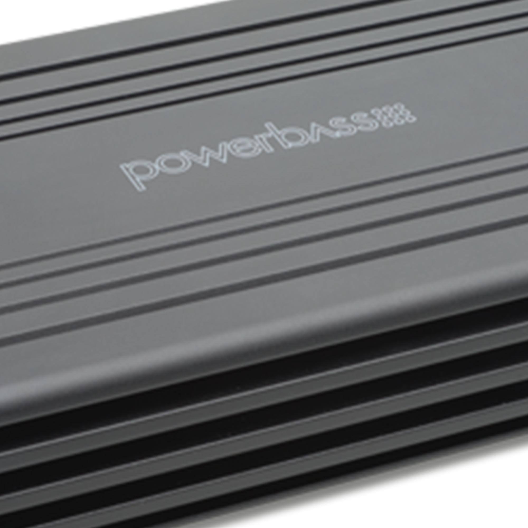 Alt View 2. Powerbass - PowerBass PB-120.4 - 120 Watt x 4 @ 2 Ohm Amplifier - Black/Gray.