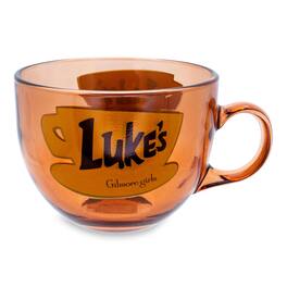 Silver Buffalo - Gilmore Girls Luke's Diner Glass Mug | Holds 16 Ounces - Red