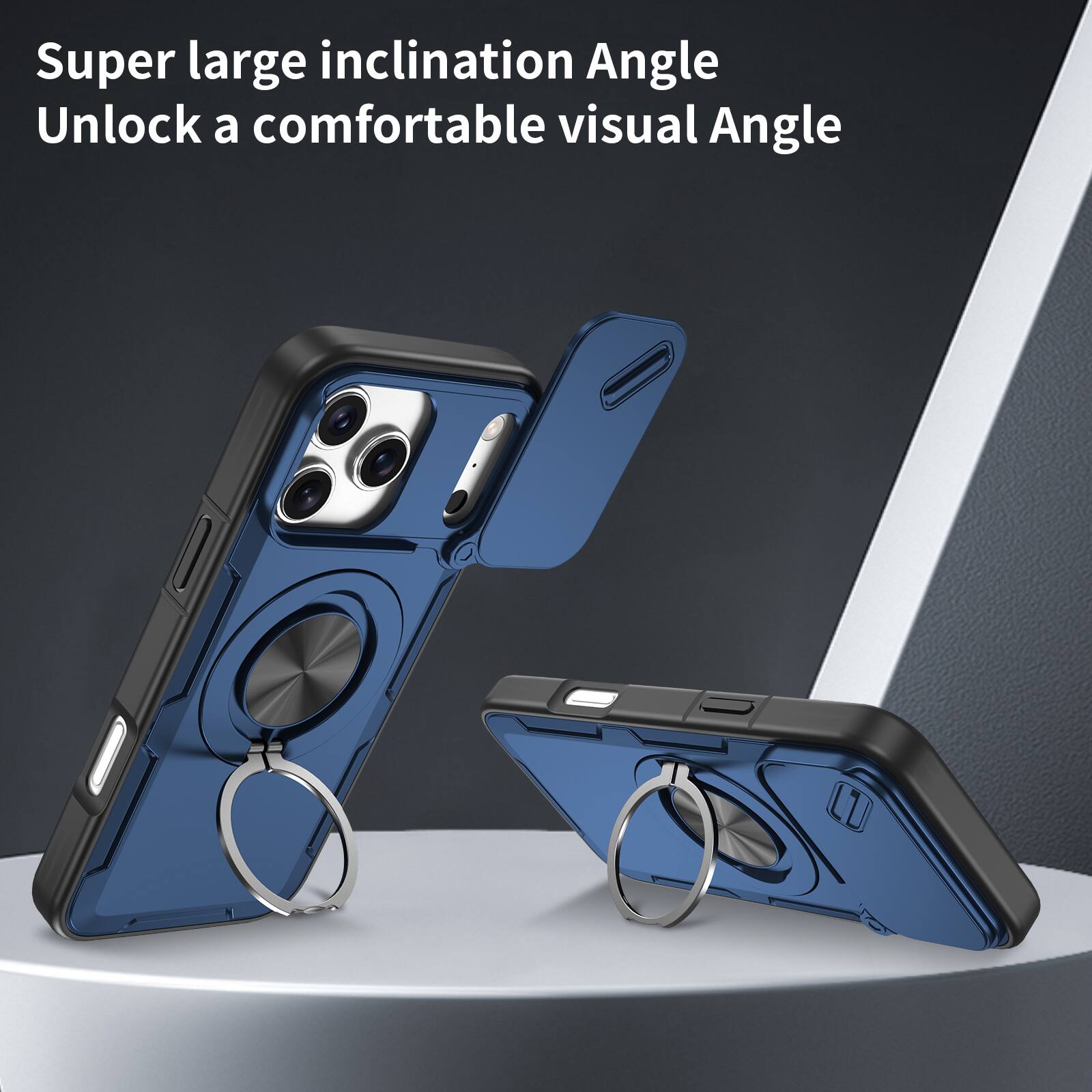 Super large inclination Angle  
Unlock a comfortable visual Angle
