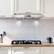 Angle. COSMO - COS-KS6U30 30 in. Haven Collection 500 CFM Ducted Under Cabinet Range Hood, Touch Controls, LED Lights - Stainless Steel.