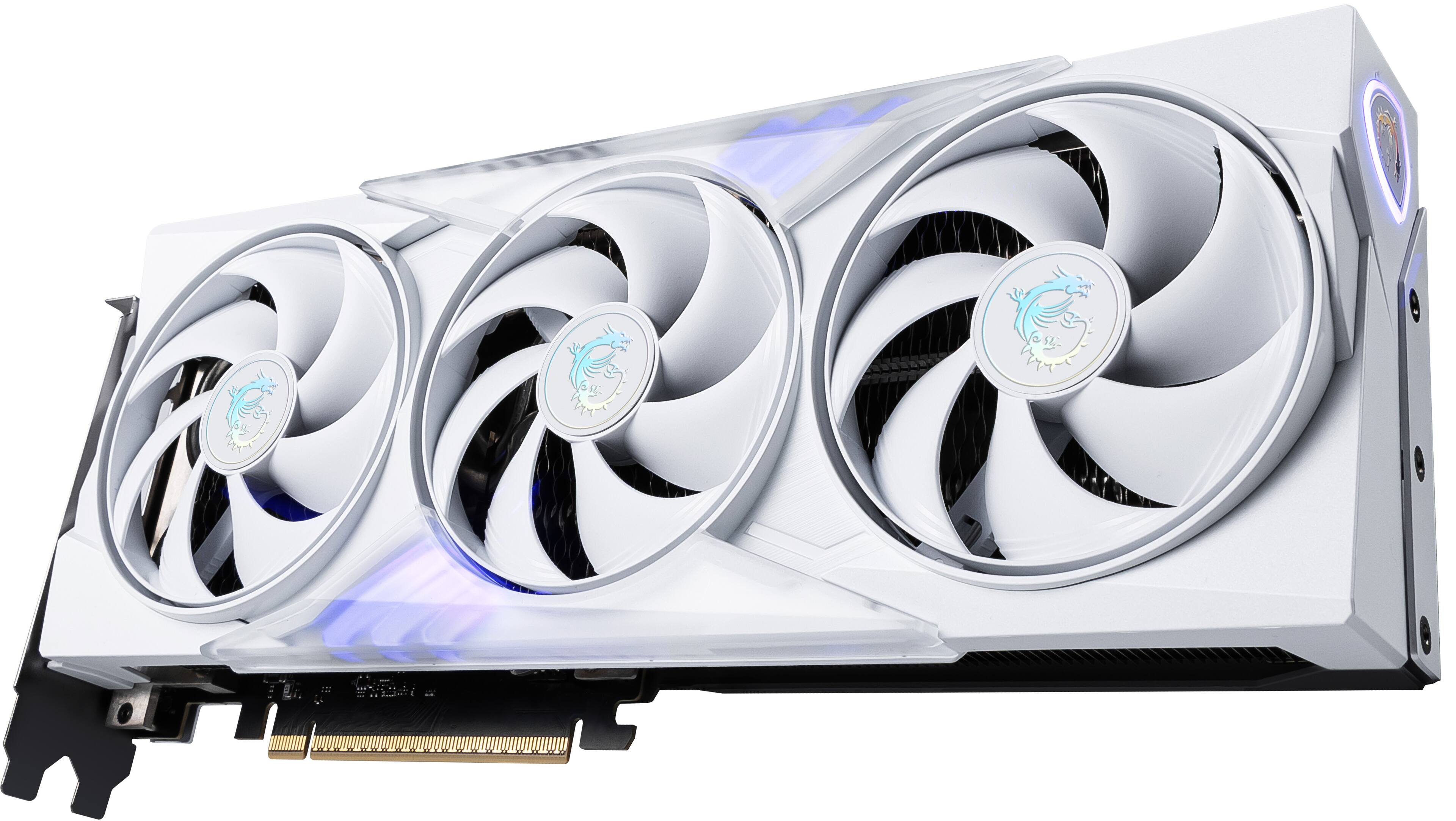 Back. MSI - NVIDIA GeForce RTX 5060 Ti 8G GAMING TRIO OC WHITE 8GB GDDR7 PCI Express Gen 5 Graphics Card - White.