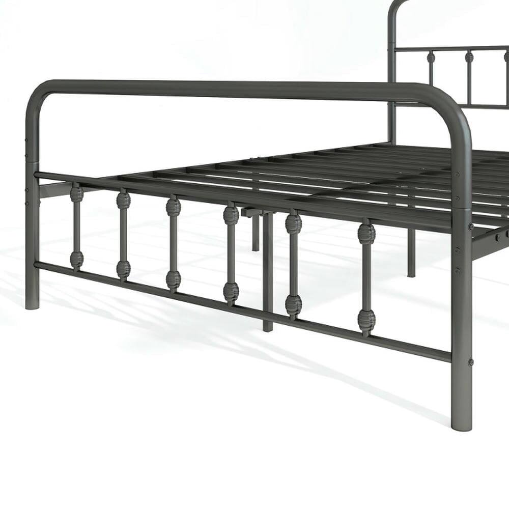 Alt View 2. Kadyn - Platform Bed Frame Bedroom Bed FrameBed Frame with Headboard and Under Bed Storage BlackFull Size - Full Size.