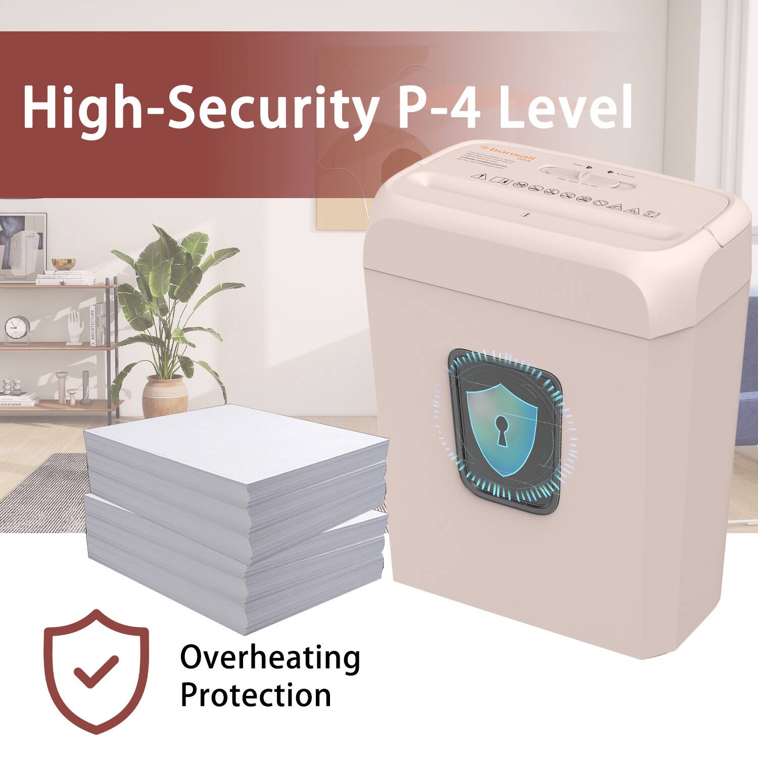 High-Security P-4 Level

Overheating Protection