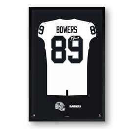 Sporticulture - Brock Bowers Las Vegas Raiders Framed 27" x 39" Jersey Art Print - Multicolor