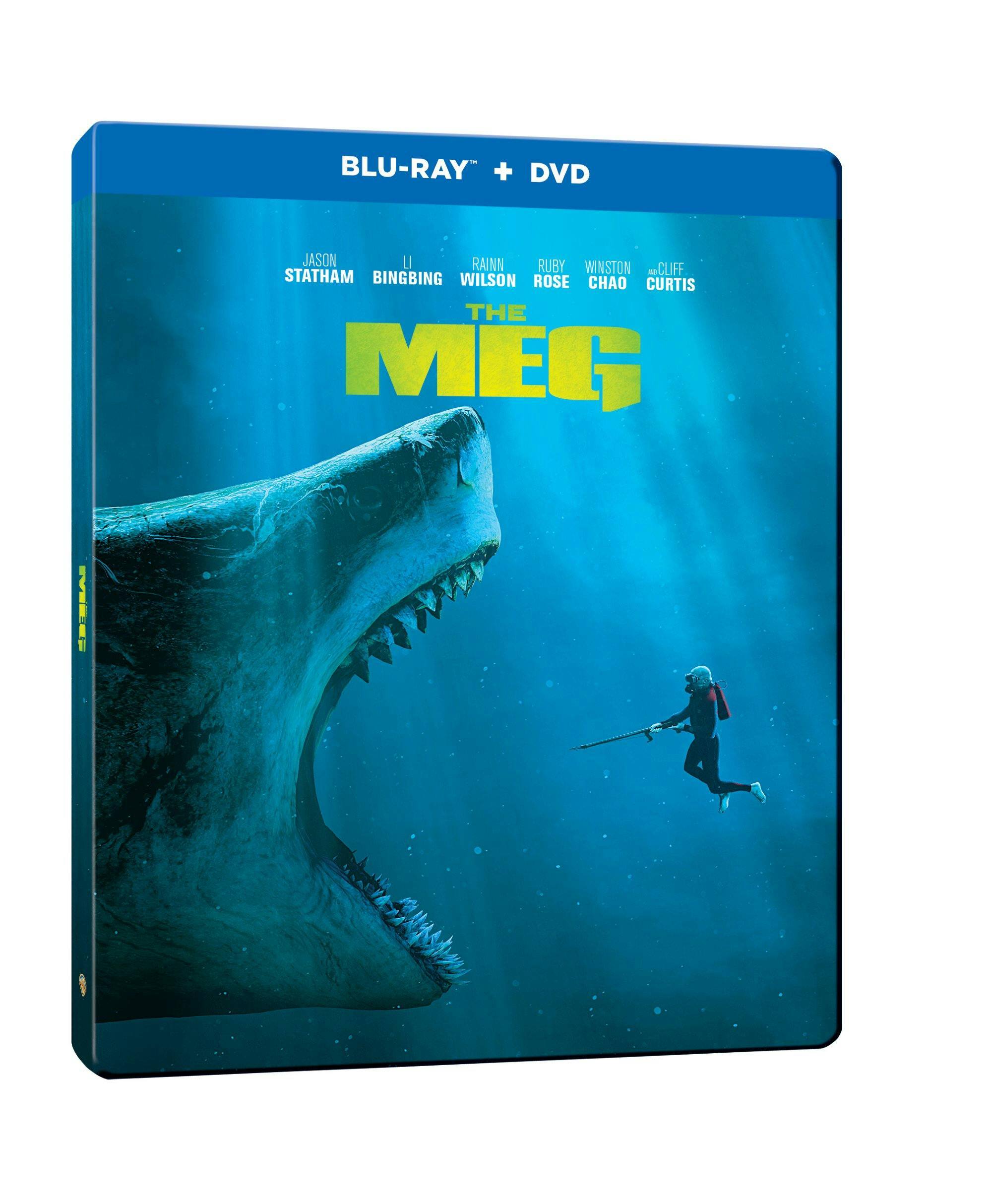 Angle. The Meg (Steelbook + DVD) [Blu-ray].