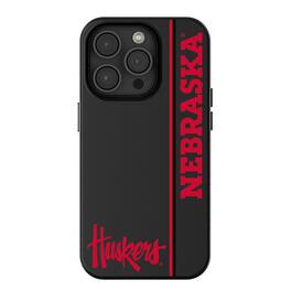 Keyscaper - NCAA - Nebraska Huskers iPhone Magnetic Bump Case - 15 - Black