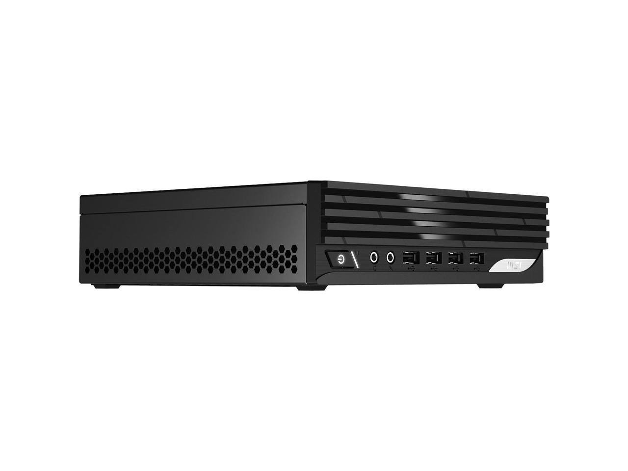 Alt View 1. MSI - MSI DP21 14MQ-006US i5-14500 16GB DDR5 1TB SSD UHD 770 Win 11 Pro - Black.