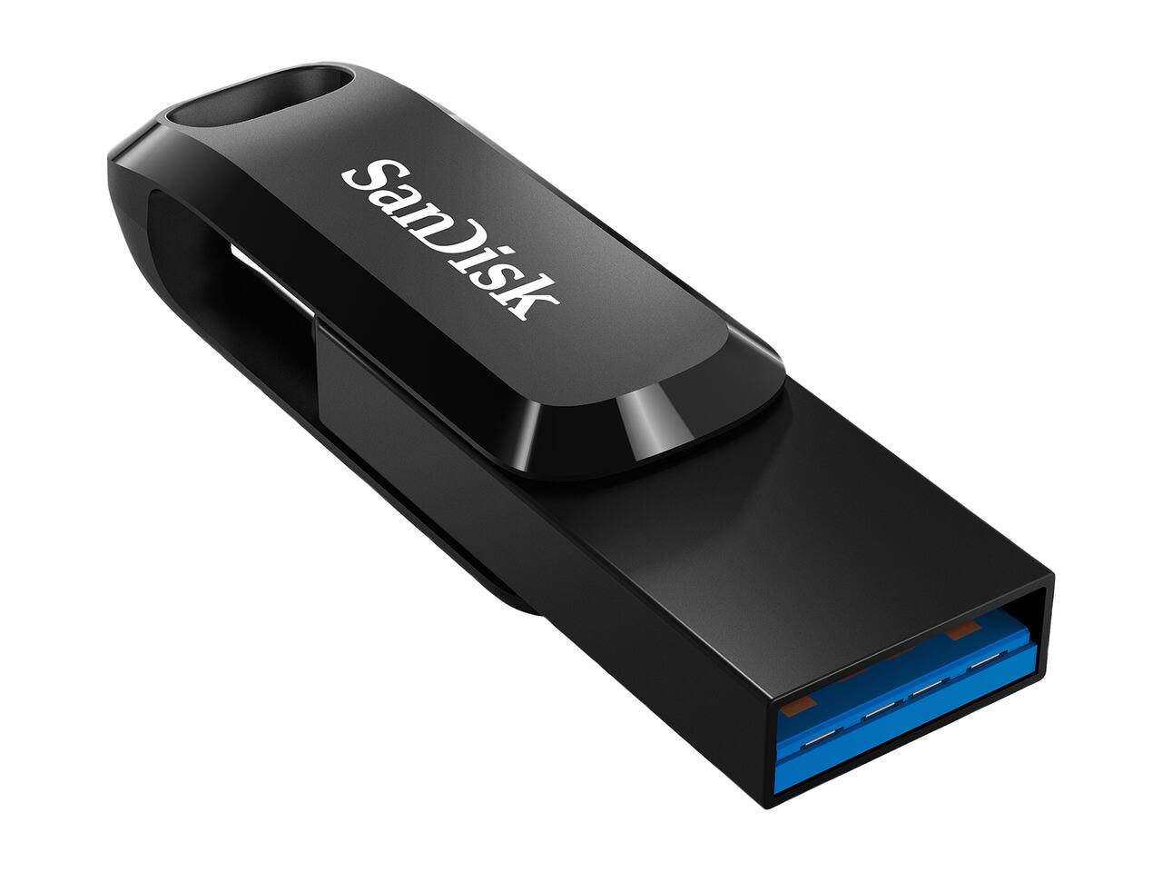 Alt View 1. SANDISK - SanDisk 256GB Ultra Dual Drive Go USB Type-C Flash Drive (SDDDC3-256G-G46) - Black.