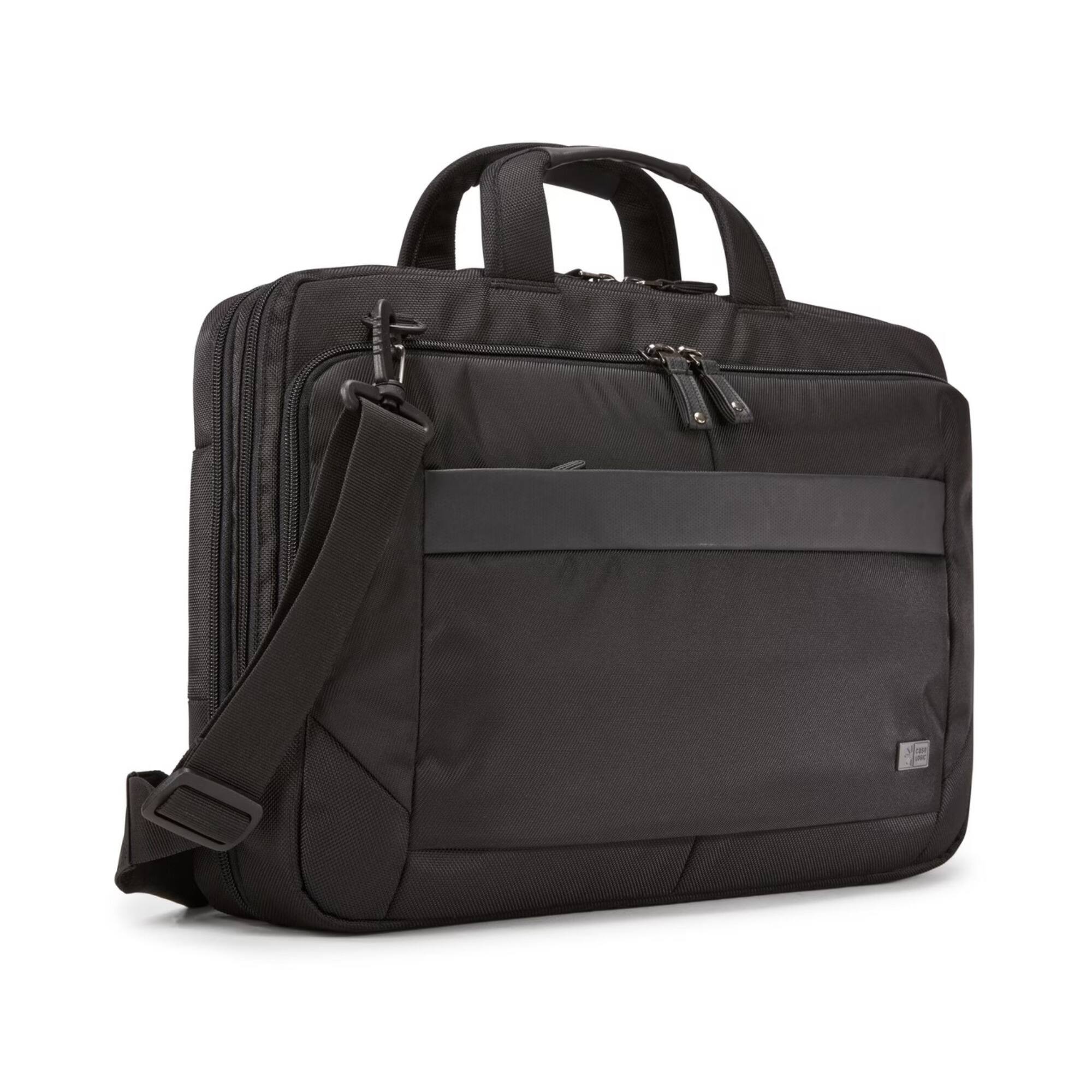 Angle. Case Logic - Case Logic Notion 15.6 Inch TSA Briefcase (Black) - Black.