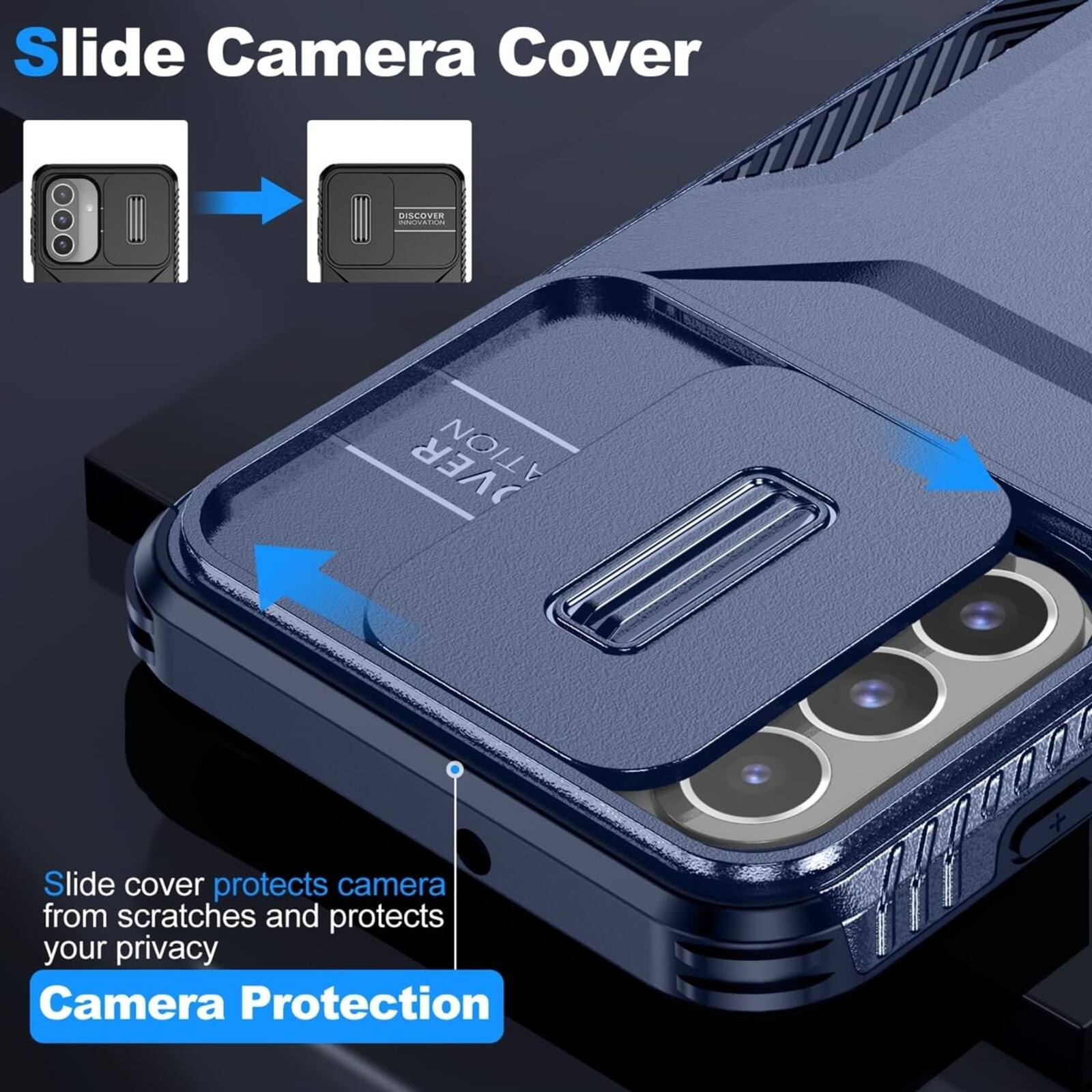 Slide Camera Cover

DISCOVER INNOVATION

Slide cover protects camera from scratches and protects your privacy

Camera Protection