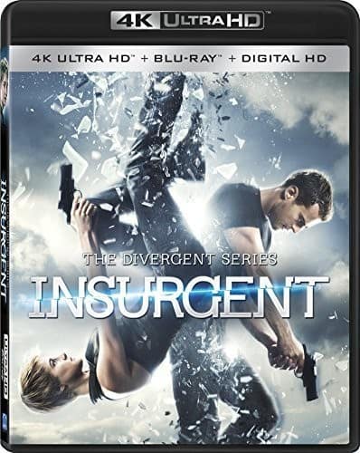 Front. The Divergent Series: Insurgent   - 4K Blu-Ray.