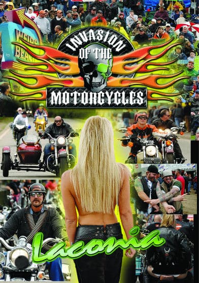 Invasion of the Motorcycles - LaConia Biker Rally (MOD) (DVD price history on PriceWatchPro
