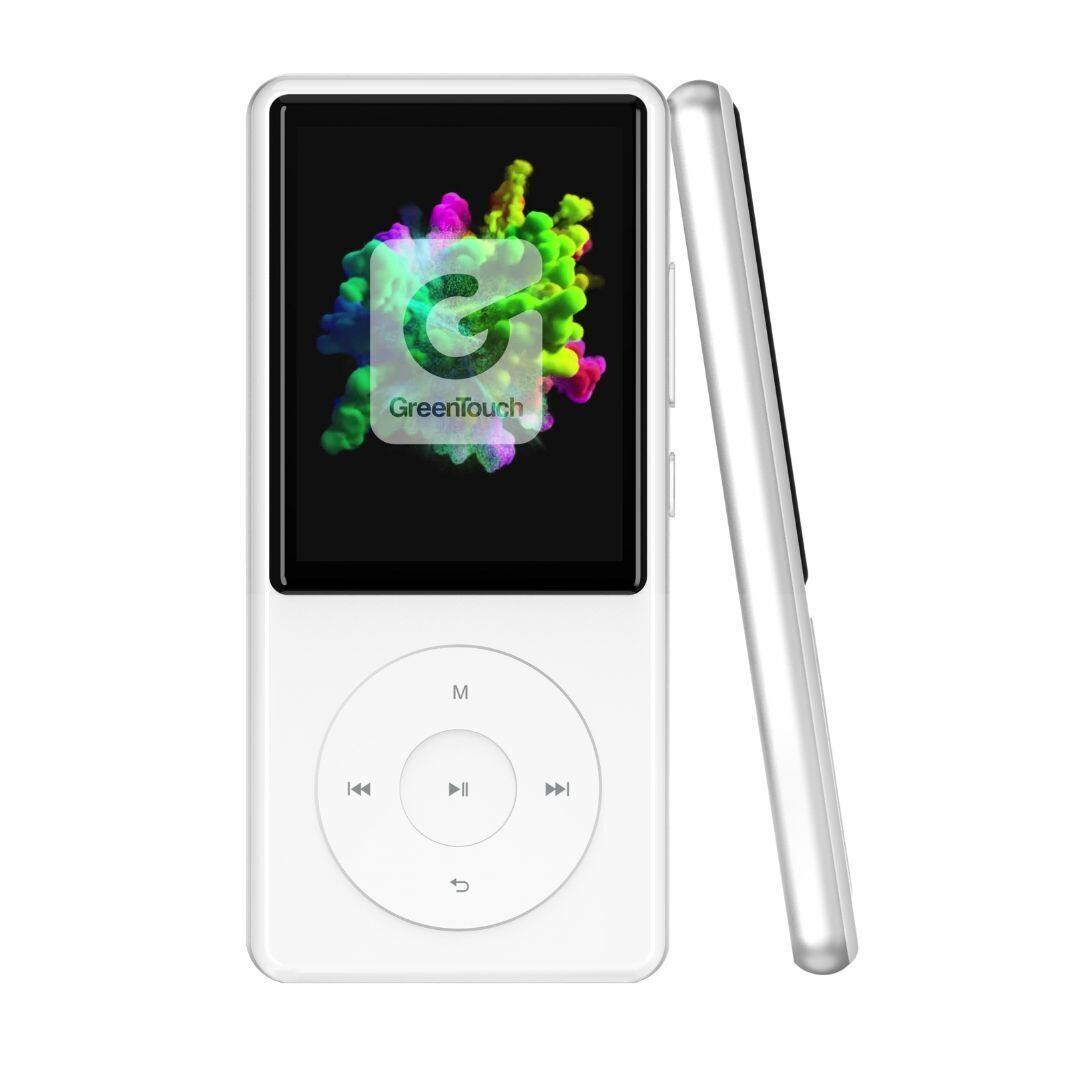 Left. GreenTouch - GREENTOUCH SIX 64GB KOSHER MP3 PLAYER, BLACK.
