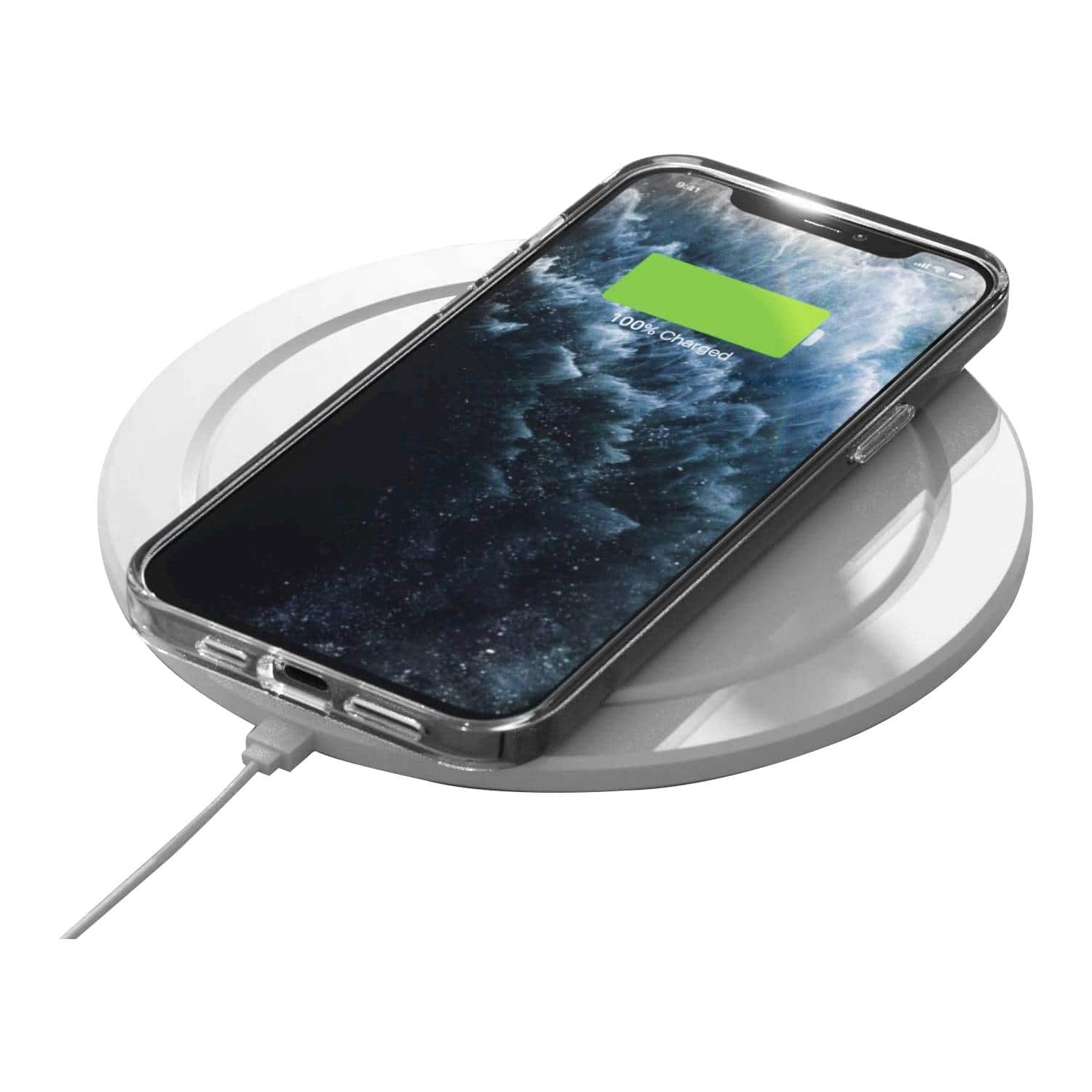 Alt View 14. SaharaCase - Hybrid-Flex Hard Shell Case for Apple iPhone 13 mini - Clear.