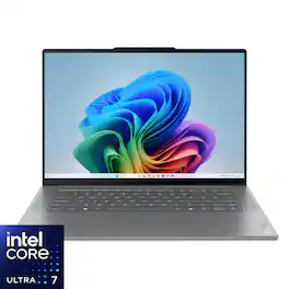 Lenovo - Yoga Slim 7i Aura Edition - Copilot+ PC - 15.3” 3K 120Hz Touchscreen Laptop - Intel Core Ultra 7 256V 2024 - 16GB - 1TB - Luna Gray