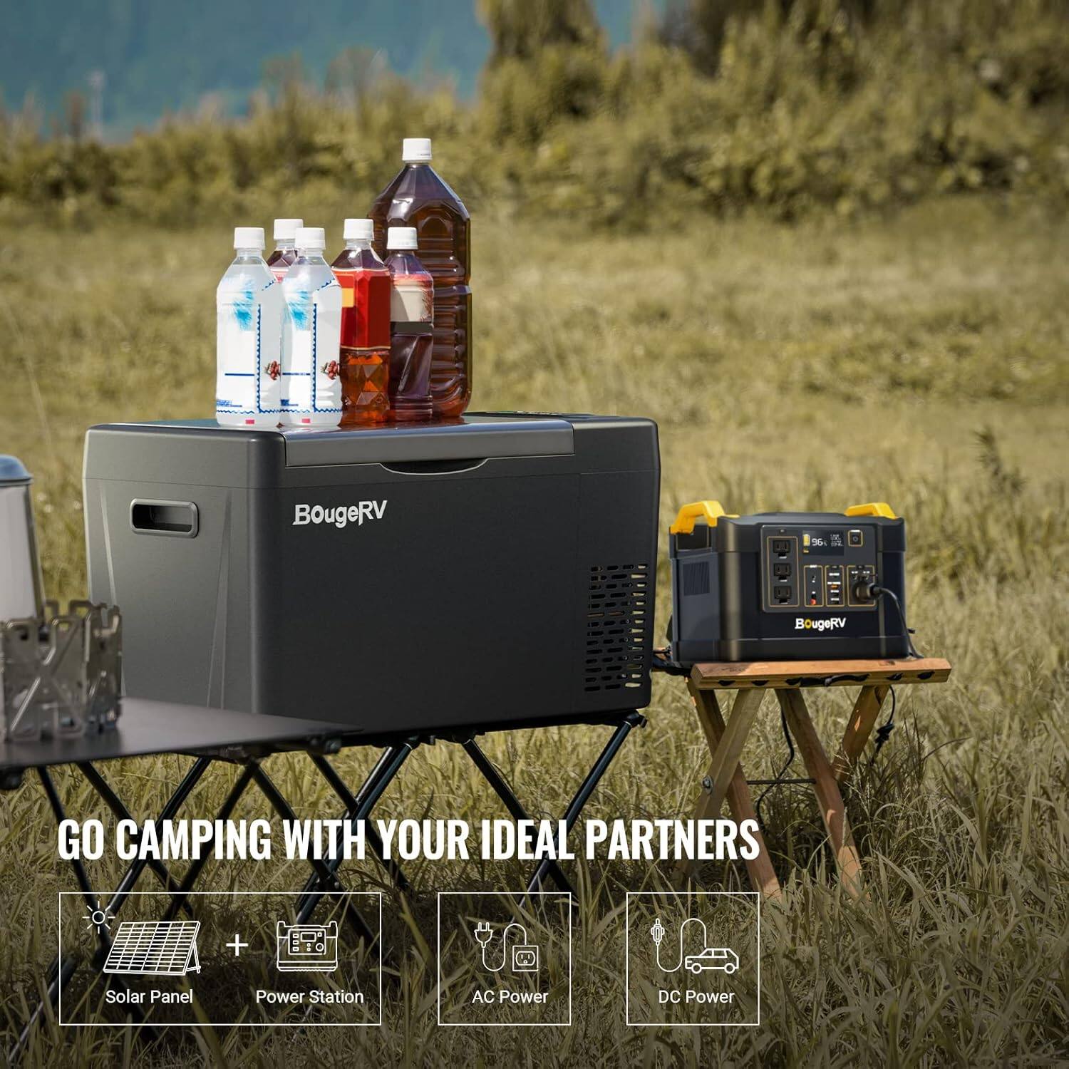 BougeRV

GO CAMPING WITH YOUR IDEAL PARTNERS

- Solar Panel
- Power Station
- AC Power
- DC Power