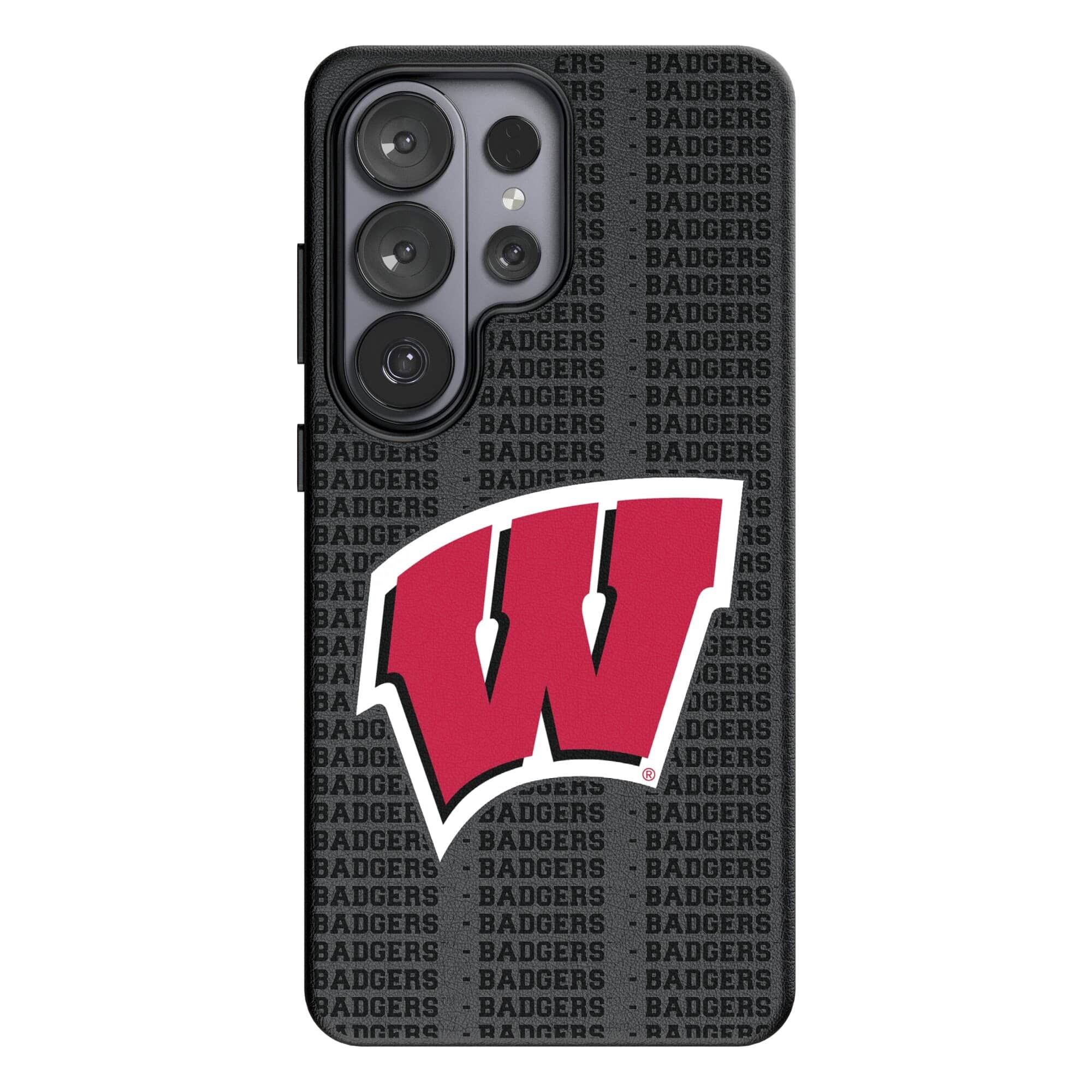 Keyscaper - NCAA - Wisconsin Badgers Text Backdrop Galaxy Magnetic Bump Case - S26 Ultra - Black price history on PriceWatchPro
