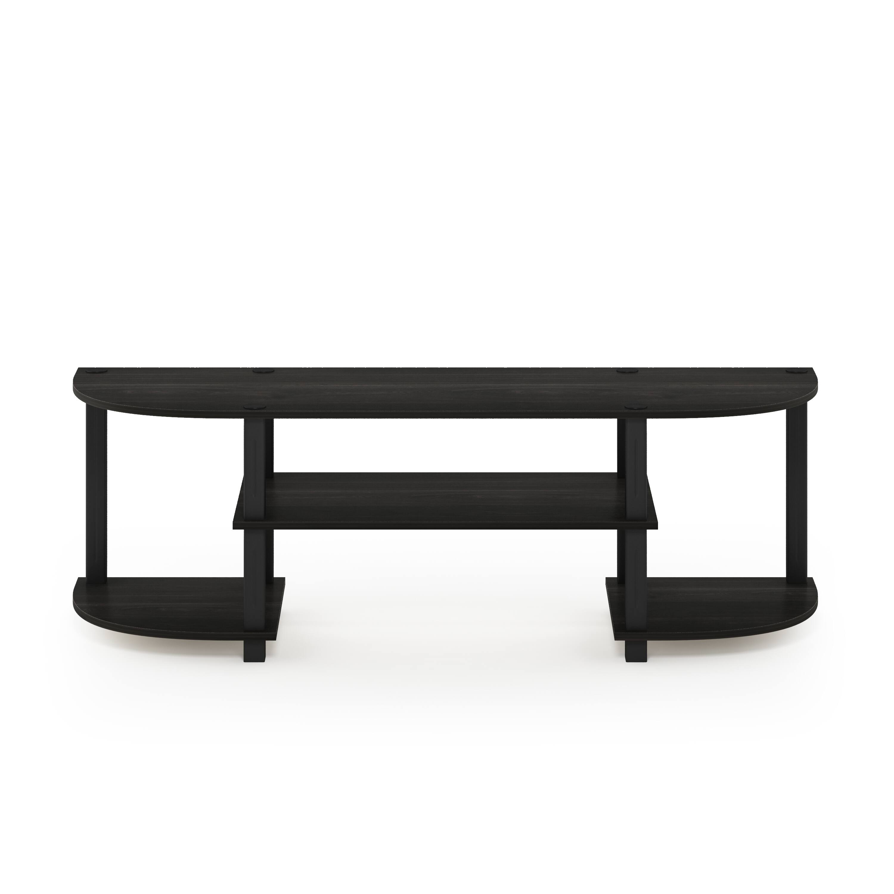 Alt View 2. Furinno - Turn-S-Tube Wide TV Entertainment Center - Espresso/Black.