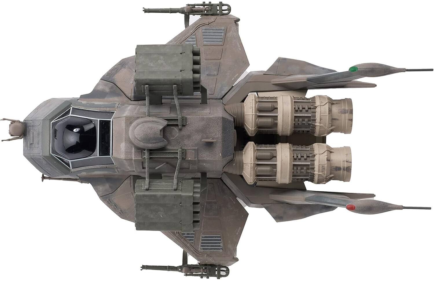 Alt View 1. PopMarket - Battlestar Galactica - Modern Heavy Raptor Die-Cast 8.85" Ship   - COLLECTIBLES - Multicolor.