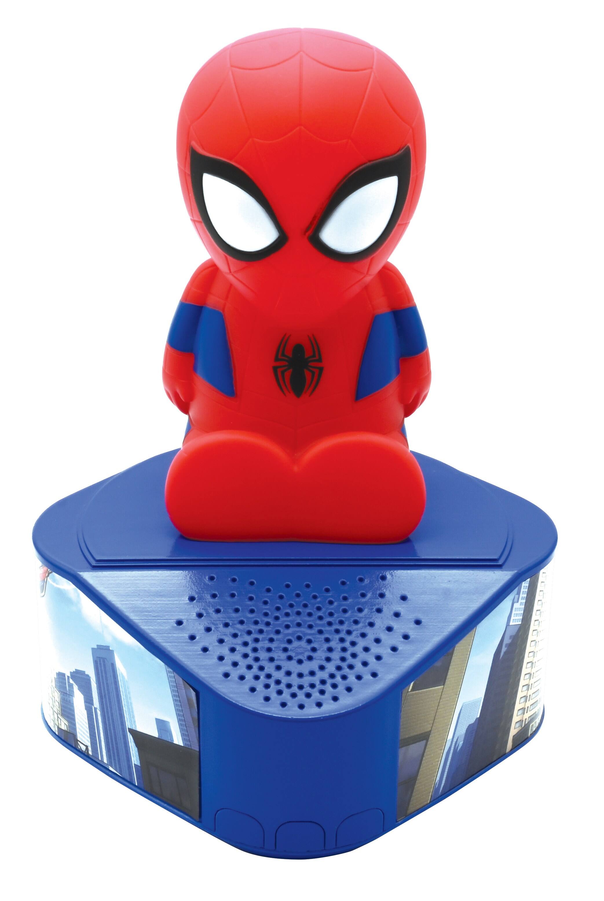 Front. Lexibook - Spider-Man Bluetooth Speaker with Spiderman Luminous Figurine.