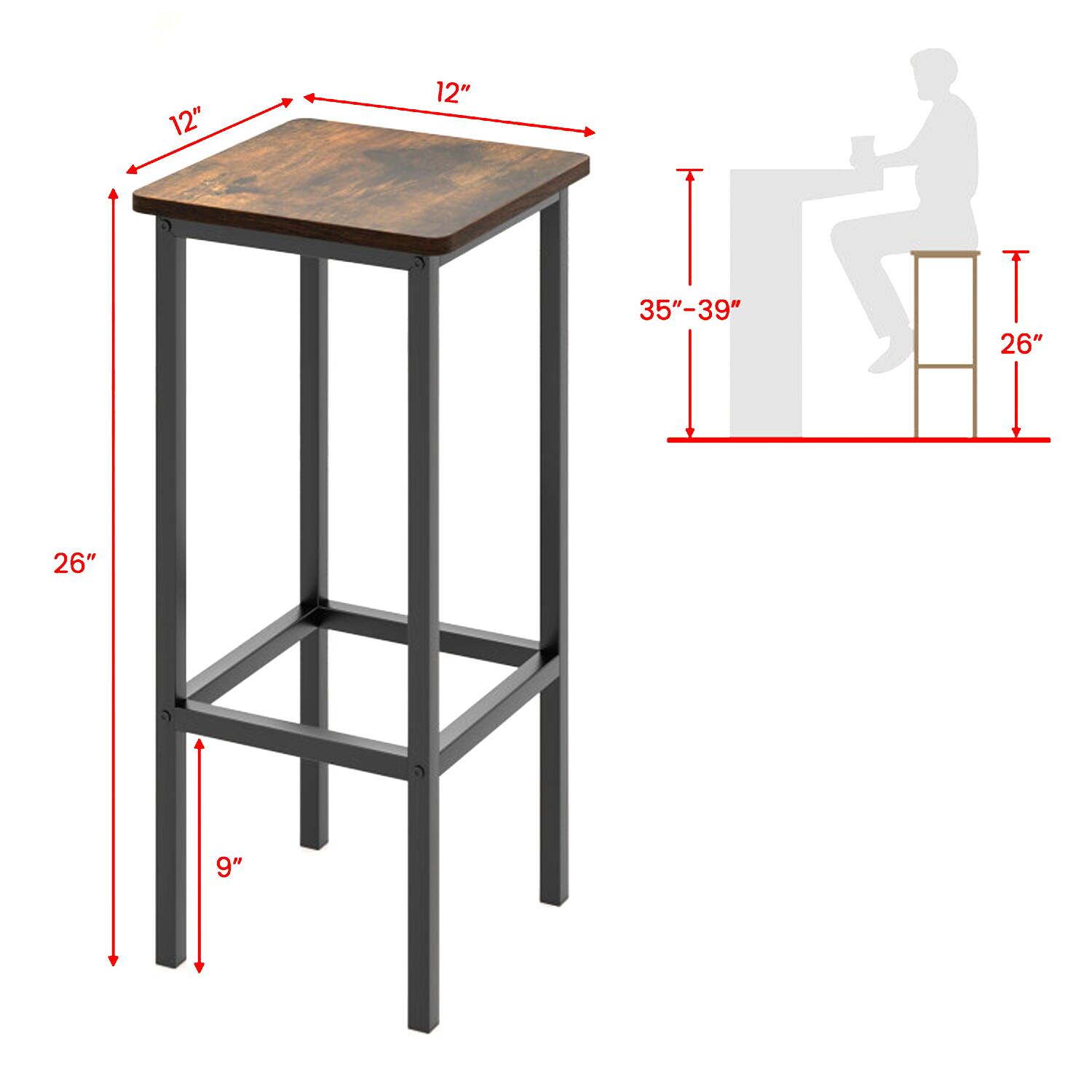 12" 12" 35"-39" 26" 26" 9"