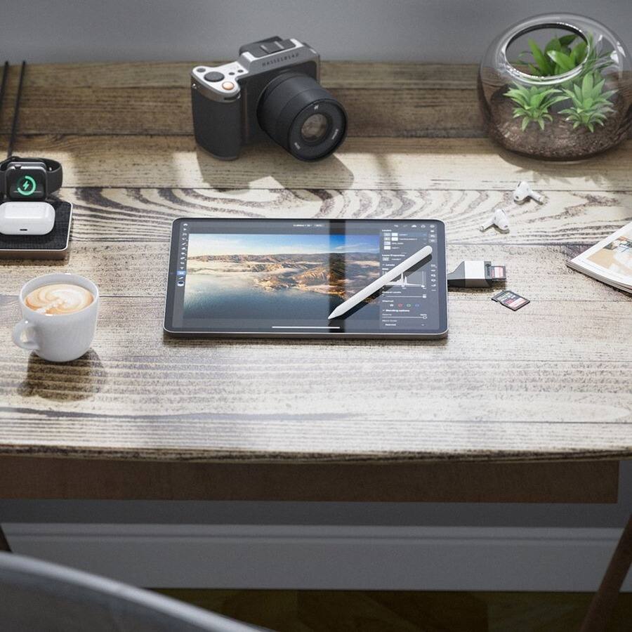 Alt View 2. Alogic - ALOGIC Ultra Mini USB-C to SD and Micro SD card reader Adapter - 5 GB/s - SD, microSD - USB 3.2 (Gen 1) Type C - Black.