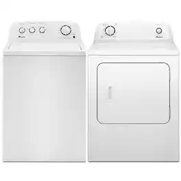 Amana - Top Load Washer/Dryer Pair - White