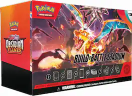 Pokémon - Trading Card Game: Scarlet & Violet Obsidian Flames Build & Battle Stadium - SV03