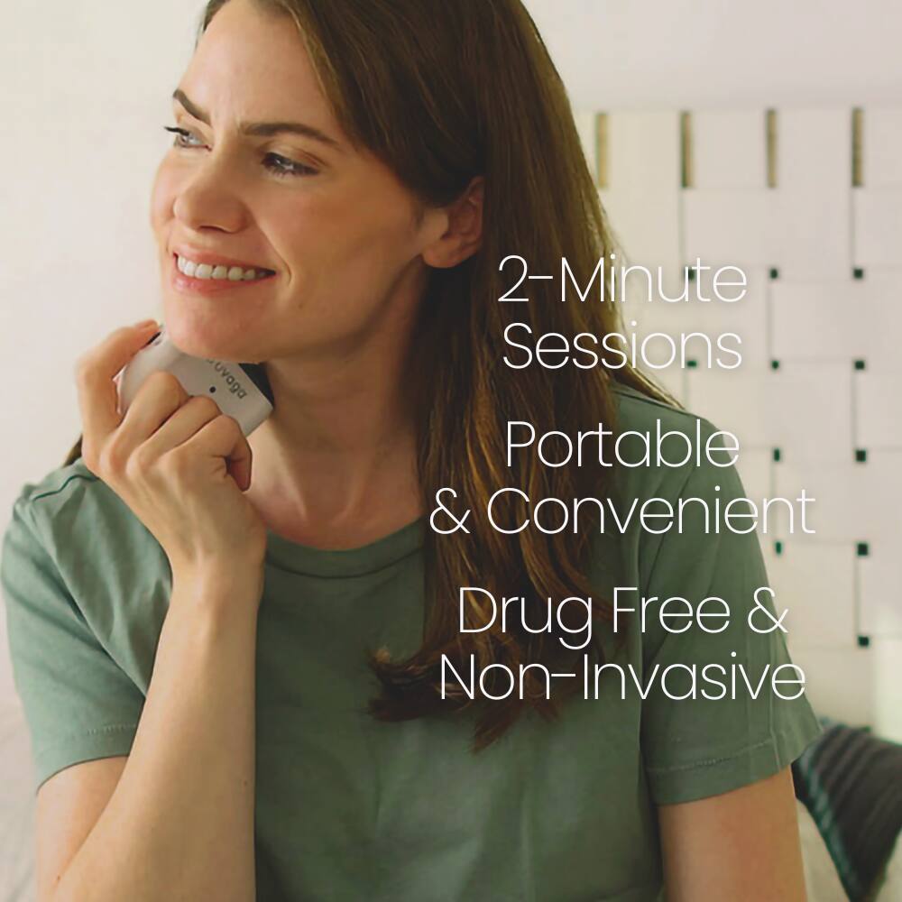 2-Minute Sessions  
Portable & Convenient  
Drug Free & Non-Invasive