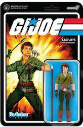 Super7 - G.I. Joe ReAction Figures Wave 2 - Lady Jaye - Collectibles