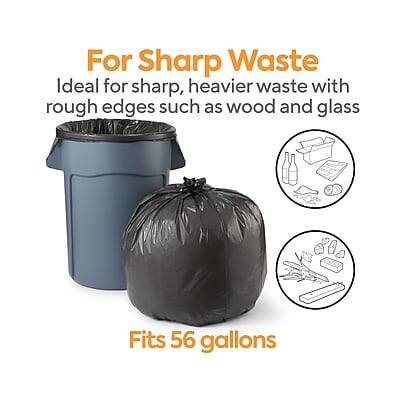 For Sharp Waste  
Ideal for sharp, heavier waste with rough edges such as wood and glass  
Fits 56 gallons