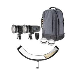 Westcott - FJ400 II Strobe 2 Light Backpack Kit with FJ X3 S Trigger Bundle