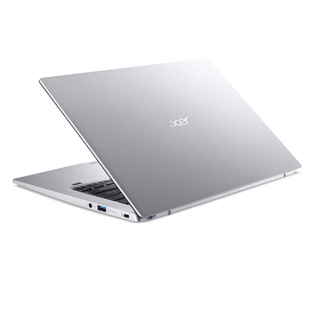 Alt View 1. Acer - Swift 1 - 14" Laptop Intel Celeron N4020 1.10GHz UHD Graphics 600 4GB RAM 128GB SSD Windows 11 Home | SF114-33-C5TM - Pure Silver.