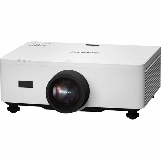 Sharp - NEC Display XP-P601Q-W DLP Projector - 16:9 - Floor Mountable, Ceiling Mountable - 3840 x 2160 - Front, Rear, Rear - 1.07 Billion Colors (30-bit)
