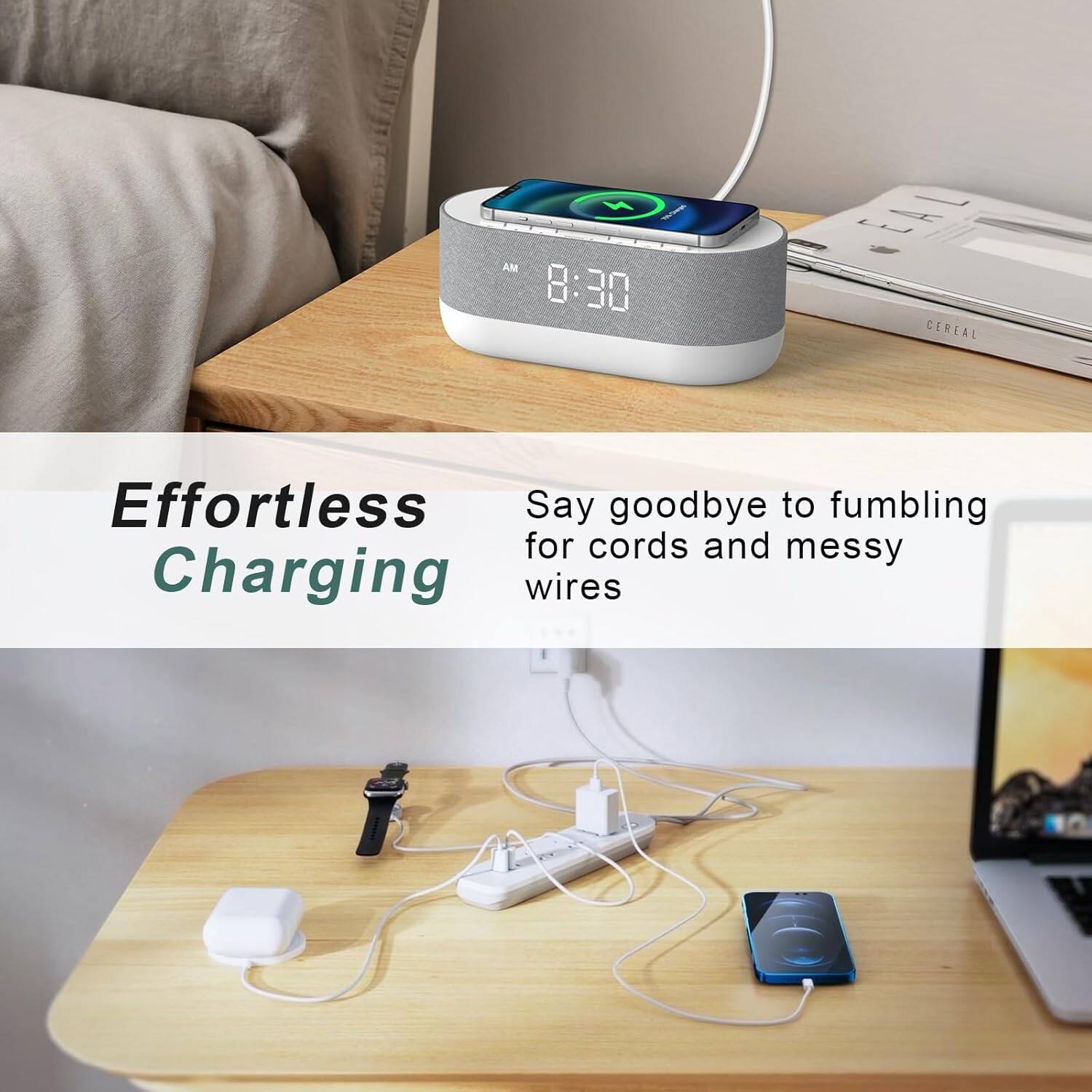 Effortless Charging

Say goodbye to fumbling for cords and messy wires