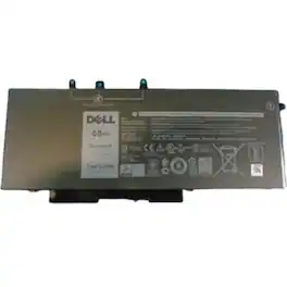 Dell - 68 WHr 4-Cell Primary Lithium-Ion Battery - For Notebook - Battery Rechargeable - 8800 mAh - 7.6 V DC - 1