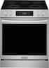 Frigidaire - Gallery 30 in. Wide 5 elements 6.2 Cu. Ft. Slide-In Electric Range with Stone-Baked Pizza and 15+ Ways to Cook - Stainless Steel