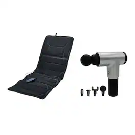 Pursonic - Full-Body Massage Mat & 6-Speed Cordless Deep Tissue Massage Gun