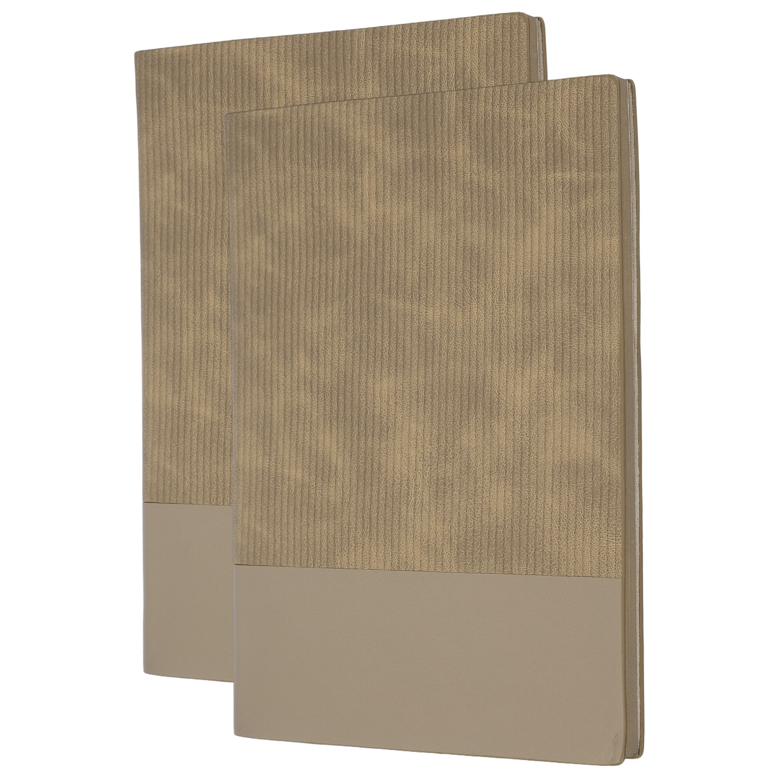 "Unique Bargains - 2pcs Hardcover Leather Lined Journal, 100 Pages 8.3x5.7"" A5 Lined Diary Notebook for Office Home Writing - Beige" price history on PriceWatchPro