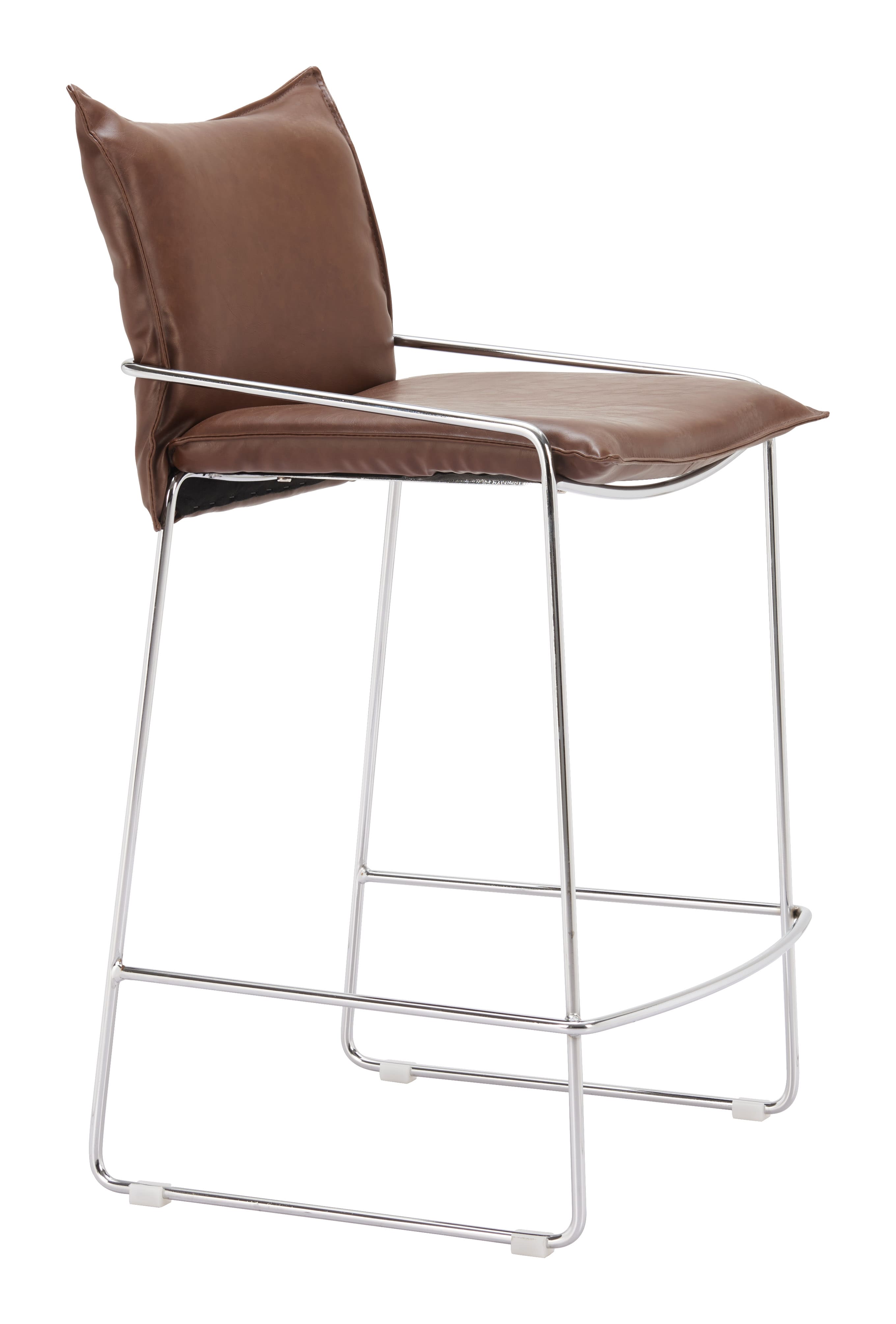 Hivvago - Pola Counter Stool - Brown