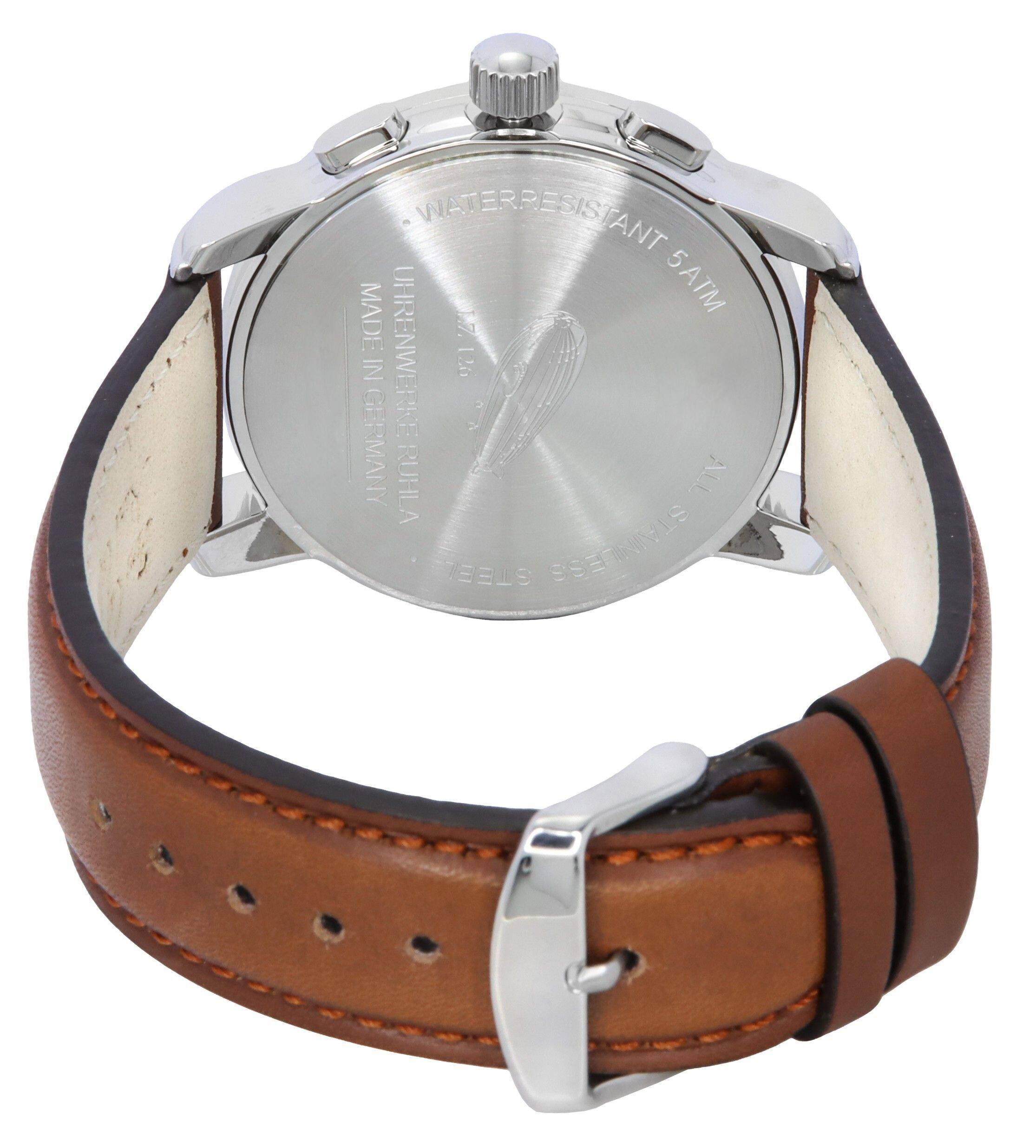 WATERRESISTANT 5ATM
MADE IN GERMANY
UHRENWERKE RUHLA
126
ALL SERNIVLS