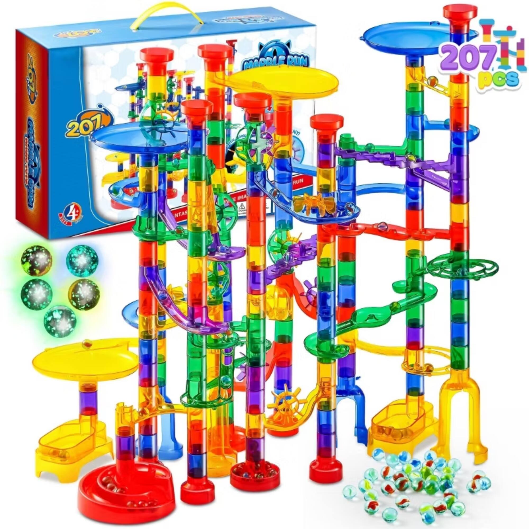 207 pcs Marble Run