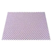 Bestier - 4 Inch Egg Crate Memory Foam Mattress Topper, Cooling Gel Infused Foam Mattress Topper for Pressure Relief Bed Topper - Queen - Front_Zoom